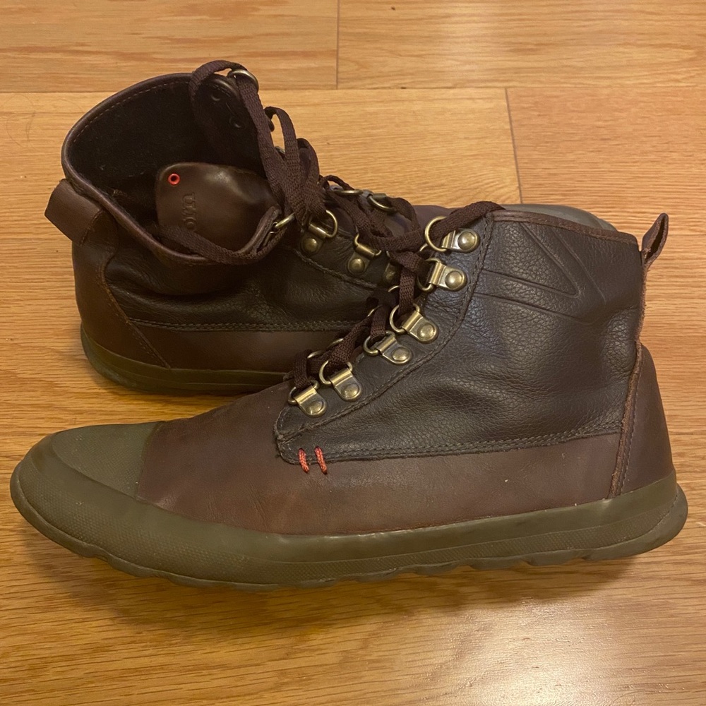 Tretorn leather lightweight winter boots